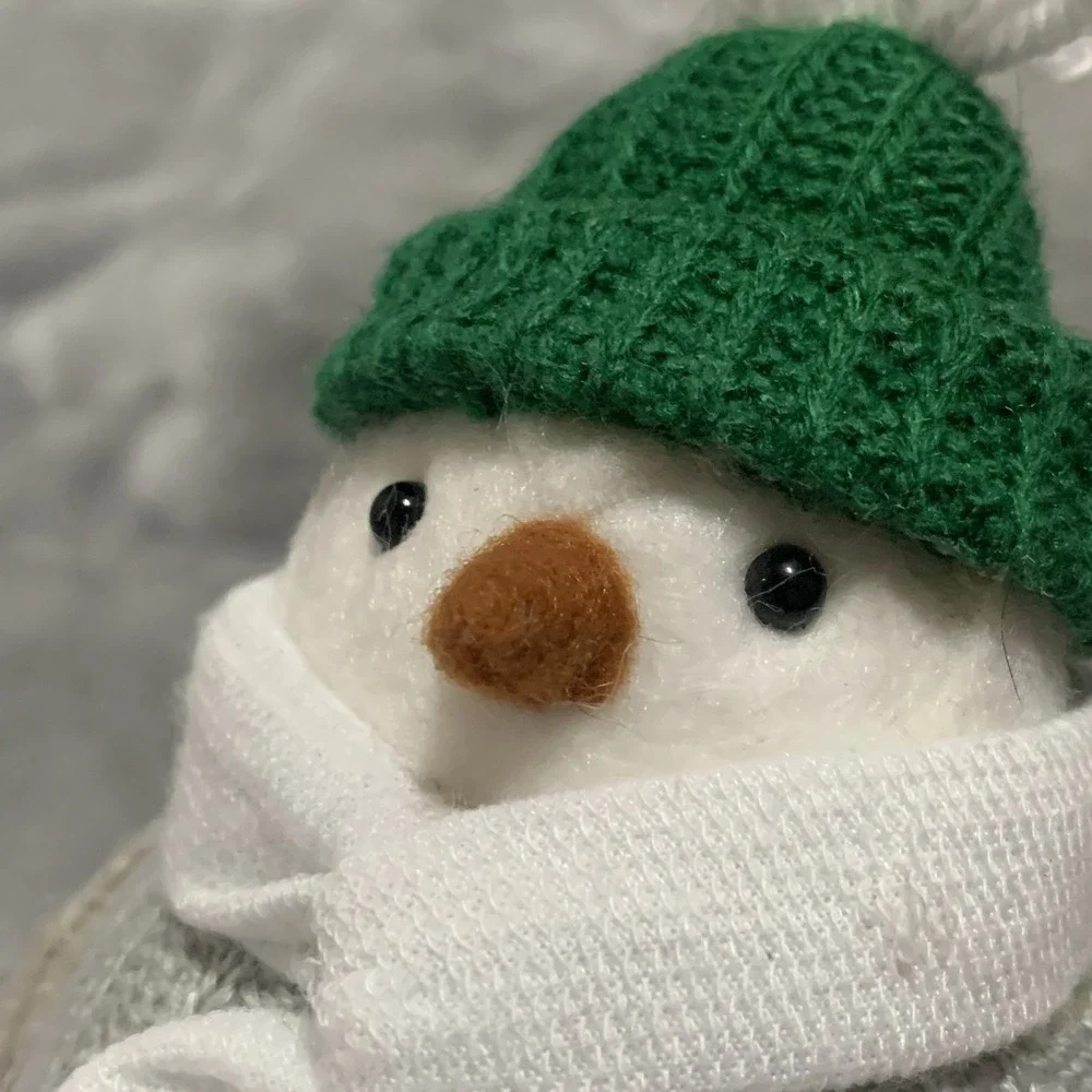 Target Wondershop Juniper Bird Figurine 2018 Grey Sweater Green Hat White